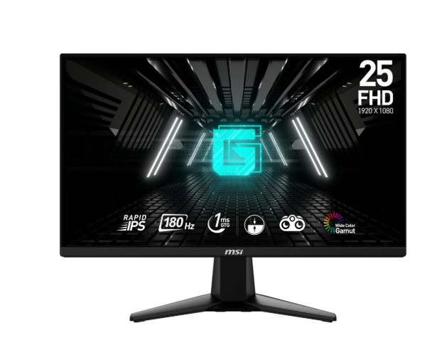 MSI G255F 24.5'' FLAT RAPID 1ms 180Hz Full HD IPS Gaming Monitör