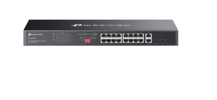 TP-LINK Omada DS1018GMP 18Port 10/100/1000 16Port PoE+ Rackmount Switch