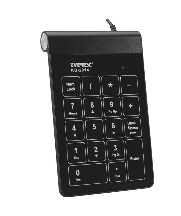 Everest KB-2014 Siyah USB Dokunmatik Numerik Standart Klavye