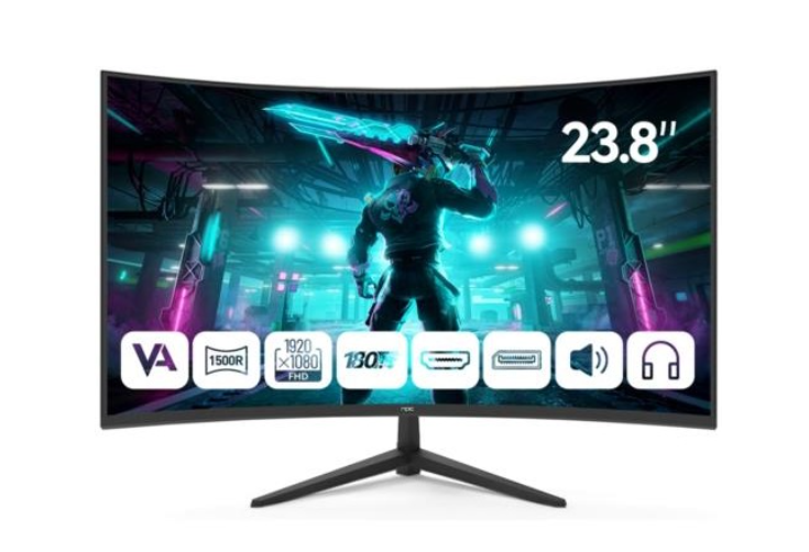NPC 23.6'' MD240KV181 1ms 170Hz Curved Monitör