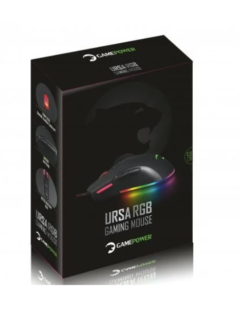 GAMEPOWER URSA RGB 10000 DPI GAMİNG MOUSE SIYAH