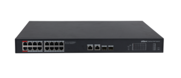 DAHUA PFS3220-16GT-240-V2 16 PORT 10/100/1000 240W POE+2SFP YONETILEMEZ SWITCH