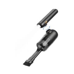 Wiwu 5in1 Oto Araç Lastik Şişirme Pompası Araç Süpürge, Vakum, Fener, Kompresör