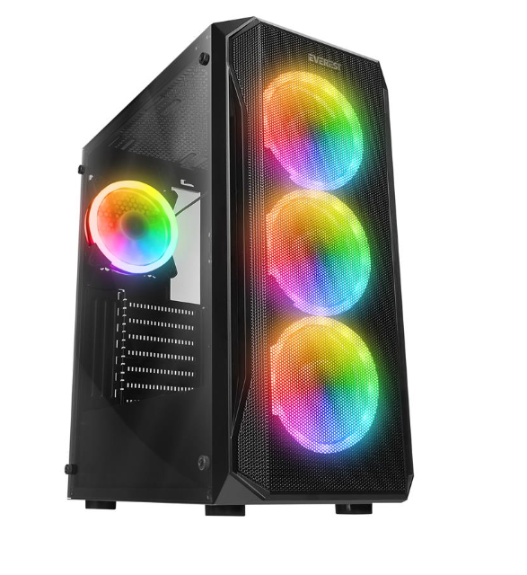 AMD RAYZEN 7-5700X 16GB 512Nvme RTX3050-6GB 650W GAMING PC