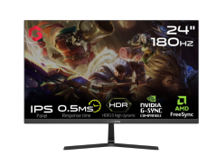 GAMEON 24'' 0.5ms 180Hz IPS 1920X1080 HDMI, DisplayPort Adaptive Sync Gaming Monitör