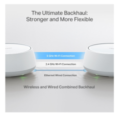 TP-Link Deco BE25 BE3600 Mesh Dual Band WiFi 7 Sistemi (3-Pack)