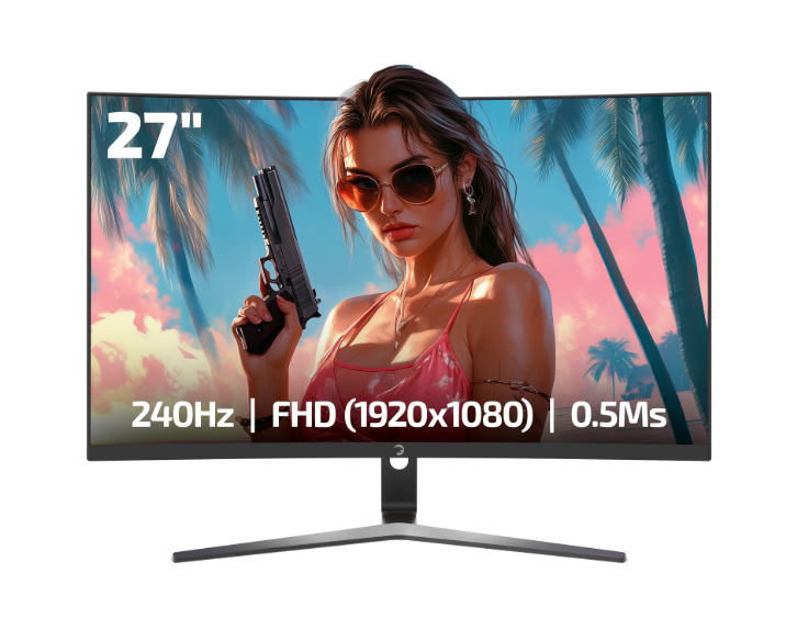 GAMEPOWER 27'' VIVID V60 0.5MS 240HZ BEYAZ MONITOR