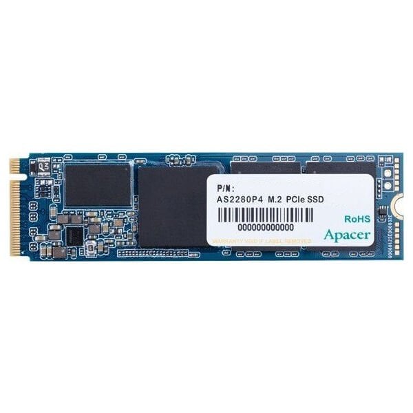 Apacer AS2280P4 512GB NVMe PCIe Gen3x4 M.2 SSD Disk