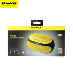 Awei Y200 Bluetooth Kablosuz Sarı Taşınabilir Hoparlör