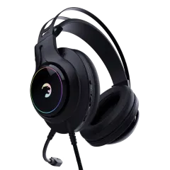 Gamepower Kugon 7.1 Surround Rainbow Oyuncu Kulaklığı, Siyah