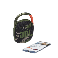 JBL Clip 4 Su Geçirmez Taşınabilir Bluetooth Hoparlör, Kamuflaj