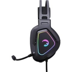 Gamepower Kyruse Pro 7.1 Surround RGB Titreşimli Oyuncu Kulaklık, Gri