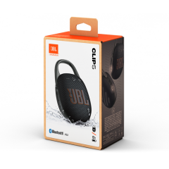JBL Clip 5 Su Geçirmez Taşınabilir Bluetooth Hoparlör, Siyah