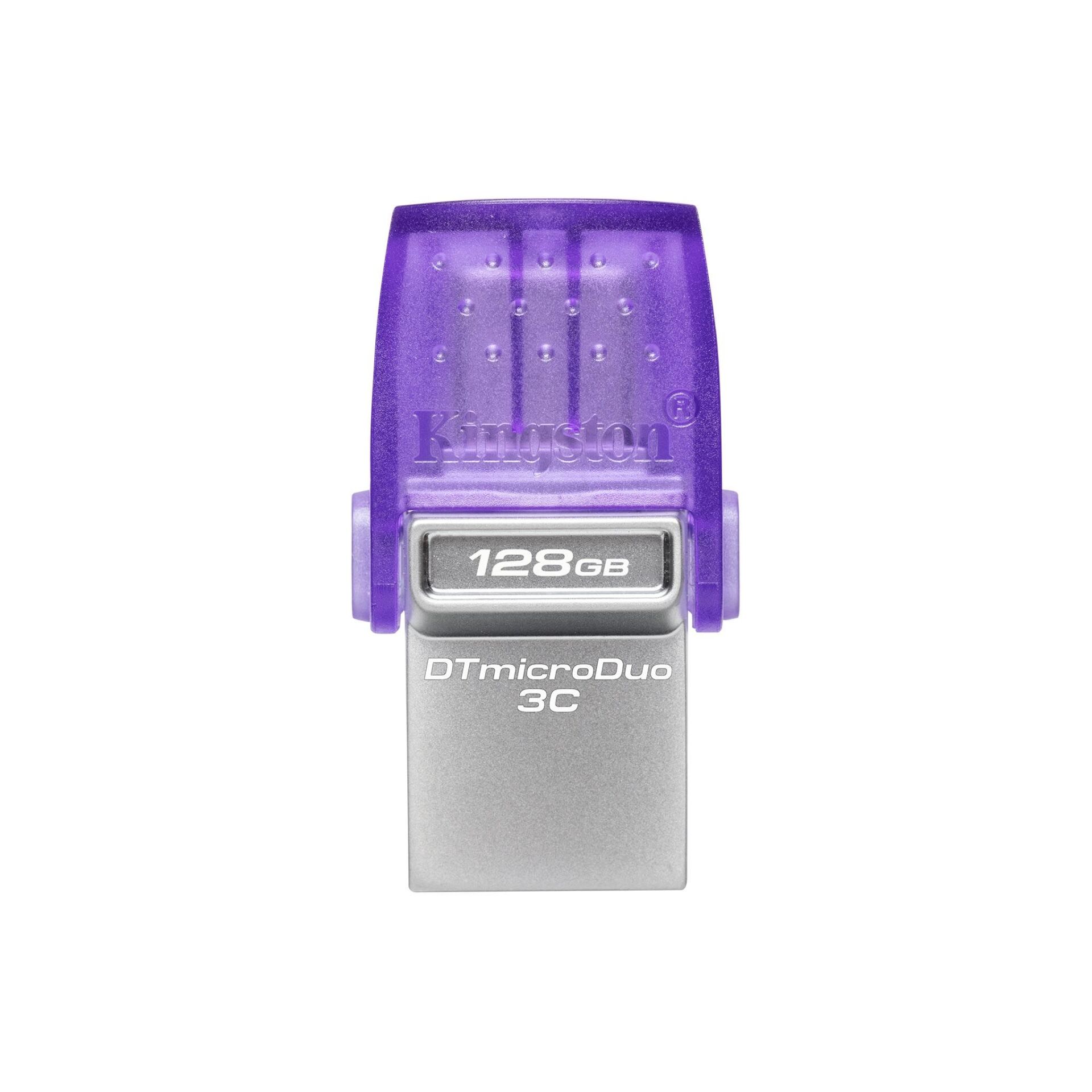 KINGSTON 128GB DATA TRAVELER USB3.2 MICRODUO 3C