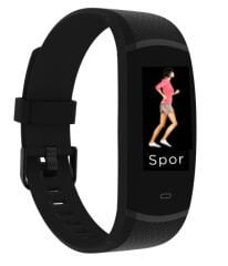 Lenovo HX11 Adımsayar Suya Dayanıklı Akıllı Bileklik, Siyah