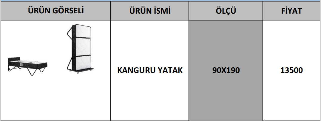 KANGURU YATAK