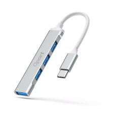 QPORT Q-TUC05 TYPE-C TO 4 PORT METAL USB ÇOKLAYICI