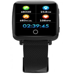 Lenovo HW25P Adımsayar Suya Dayanıklı Akıllı Saat, Siyah