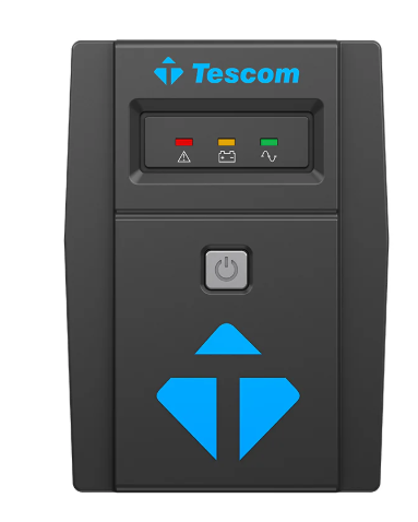 TESCOM LEOAP 1000VA 600W 1F/1F (2X7AH) 5/10DK LCD LINE INTERAKTIF UPS