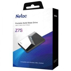 Netac Z7S NT01Z7S-480G-32BK Sata 3.0 2.5'' 480 GB SSD Disk