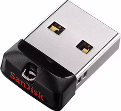 SANDISK CRUZER FIT 16 GB USB 2.0 USB BELLEK