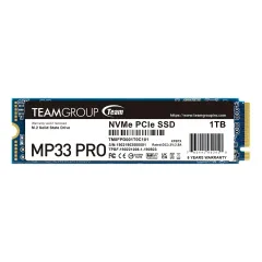 Team MP33 Pro Serisi 1TB 3500/3000MB/s NVMe PCIe Gen3x4 M.2 SSD Disk