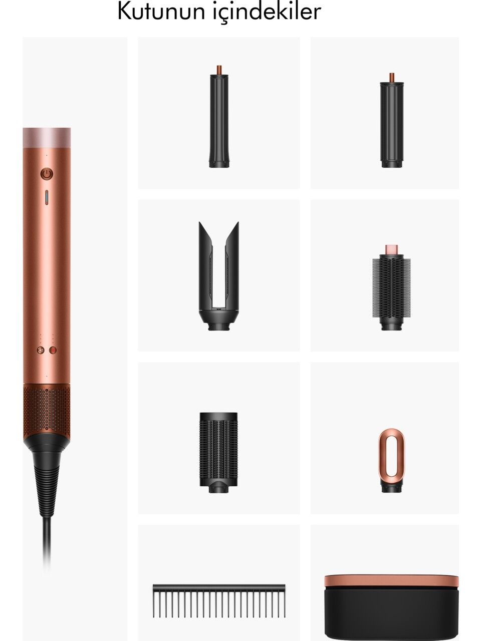 Dyson Airwrap CO-ANDA2X™ Saç Şekillendirme ve Kurutma Seti 598