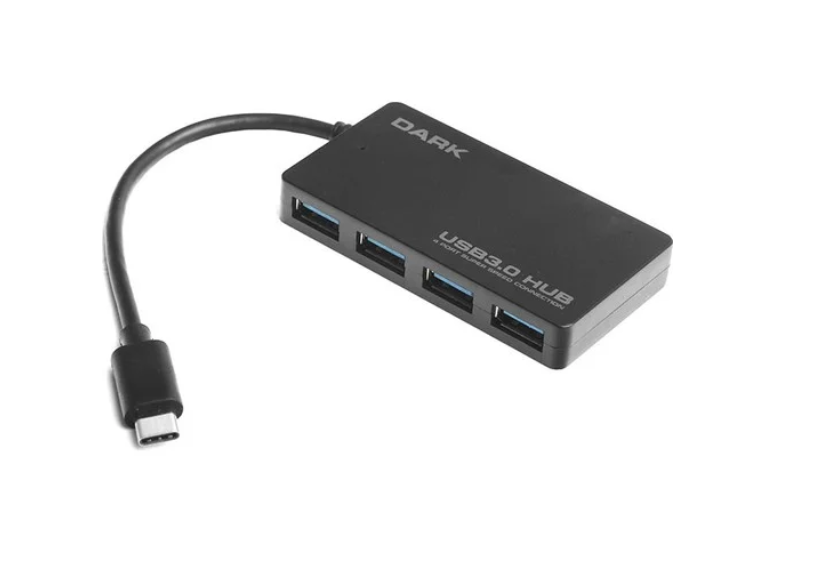 DARK 3-PORT USB3.0 TO TYPE-C ÇOKLAYICI