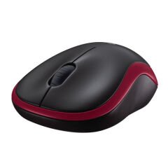 Logitech M185 Kırmızı Kablosuz Optik Mouse