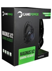 Gamepower Magnus V2 RGB 7.1 Kablolu Mikrofonlu Kulak Üstü Oyuncu Kulaklığı