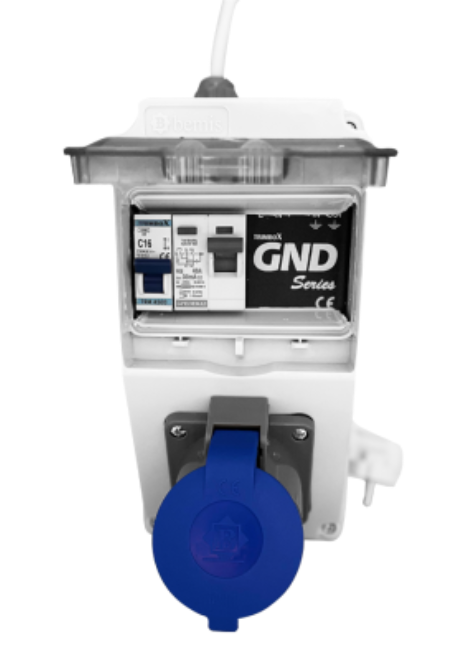 TRIMBOX MOBIL GND SERIES (1/32 + 2P Kaçak Akım) Nötr-Toprak Regülatörü GOLD