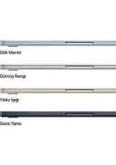 MacBook Air M4 24 GB 512 GB SSD 13.6'' MC6C4TU/A Gece Yarısı