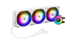 AIGO AP360 ARGB 360mm Beyaz Sıvı Soğutma 1700/AM5/1851