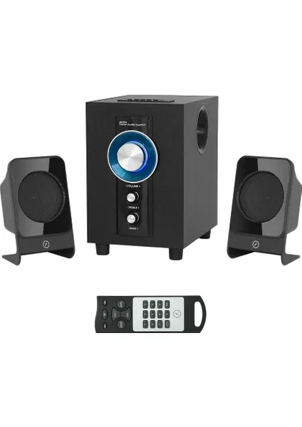 Frisby FS-6100 2.1 Hoparlör Sistemi (SD-MMC-USB)