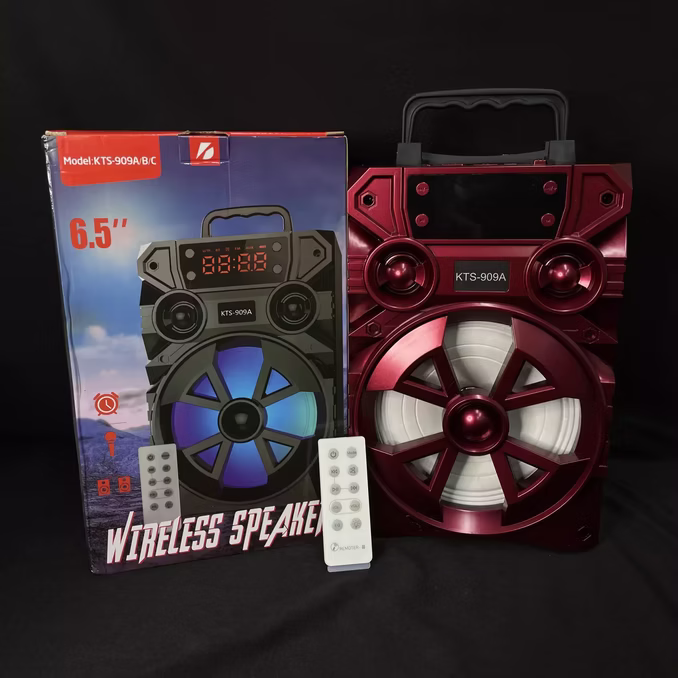 KTS-909A/B/C 6.5 WIRELESS SPEAKER