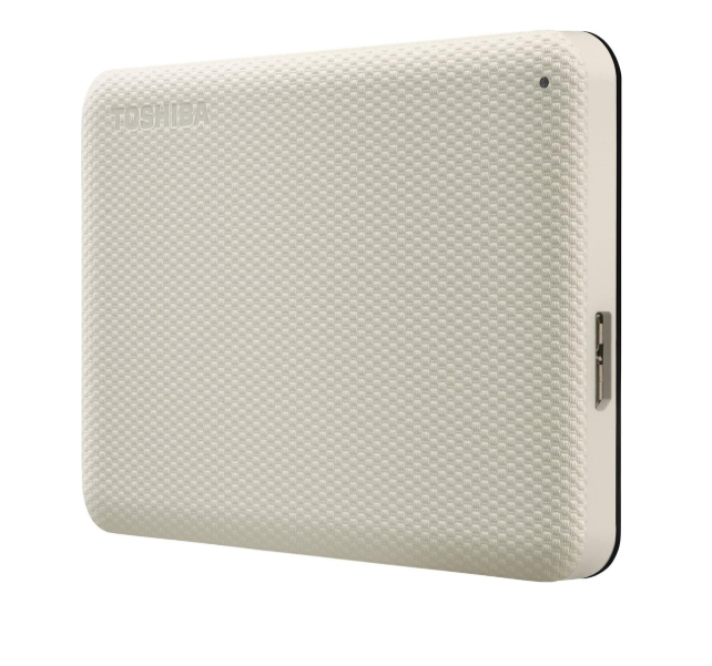TOSHIBA CANVIO ADVANCE 2.5 4TB USB 3.2 WHITE EXTERNAL HDD