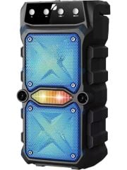 PolyGold GTS-1571 Rgb Işıklı Mikrofonlu Outdoor Parti Hoparlörü Bluetooth Hoparlör 3x2'' Kablosuz Speaker