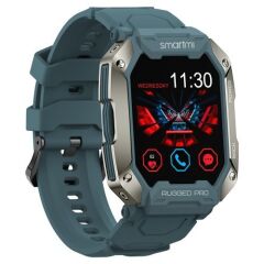 Smartmi Rugged Pro Ultra Dayanıklı Akıllı Saat, Mavi
