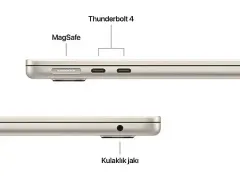 Macbook air 15 M4 Gece Yarısı - 256