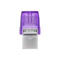 KINGSTON 64GB DATA TRAVELER USB3.2 MICRODUO 3C