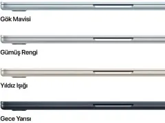Macbook air 15 M4 Gümüş - 256