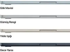Macbook air 15 M4 Gümüş - 256