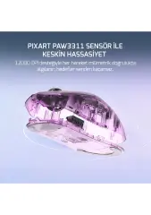 GAMEPOWER RADUS WIRELESS GAMING MOUSE WHITE