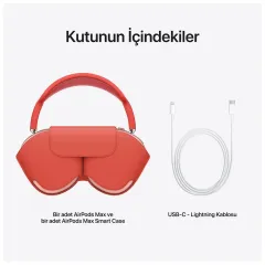 Apple AirPods Max Bluetooth Kulak Üstü Kulaklık, Pembe
