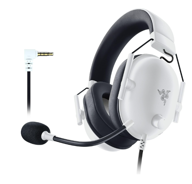Razer BlackShark V2 X White 7.1 Surround Mikrofonlu Beyaz Kablolu Gaming (Oyuncu) Kulaklık