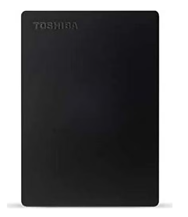 TOSHIBA CANVIO SLIM 2.5 2TB USB 3.2 BLACK EXTERNAL HDD
