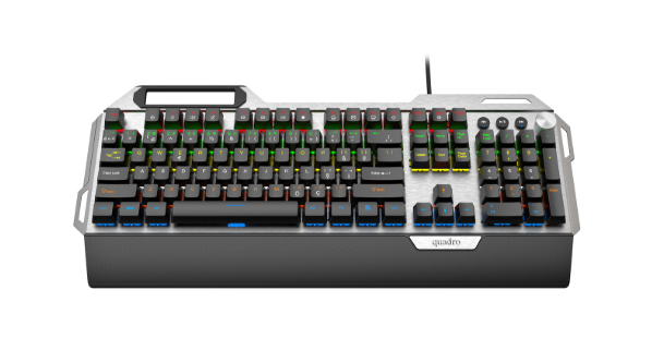 QUADRO TRON X100 USB KABLOLU MEKANIK GAMING RGB Q KLAVYE