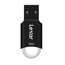 LEXAR JUMPDRIVE 64GB USB2.0 TYPE-A V40 SIYAH