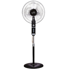 Queen 18'' 5 Kanatlı 3 Hız Kademeli Sessiz Siyah