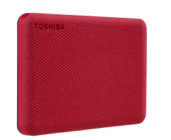 TOSHIBA CANVIO ADVANCE 2.5 4TB USB 3.2 RED EXTERNAL HDD